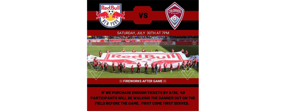 Red Bulls Summer Game Night and Fireworks