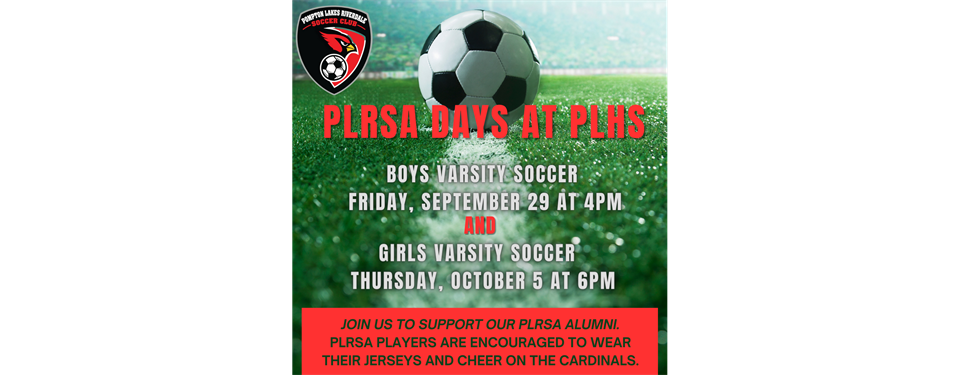 PLRSA DAYS at PLHS