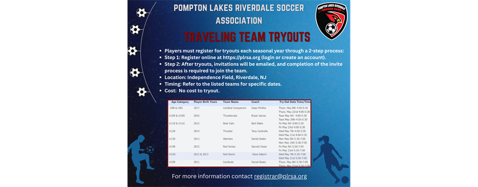 Travel Team Tryouts