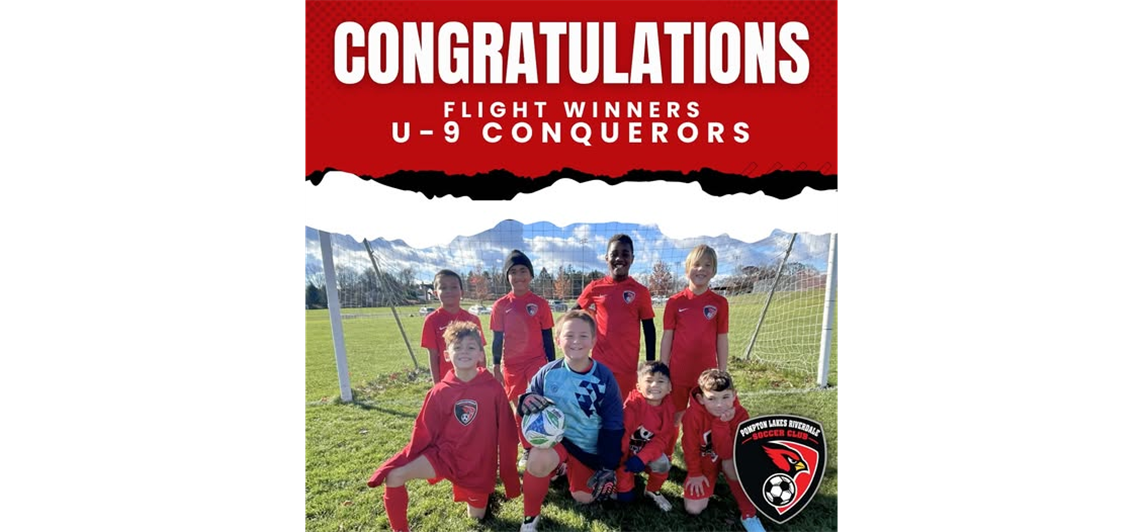 U9 Conquerors Flight Winner!